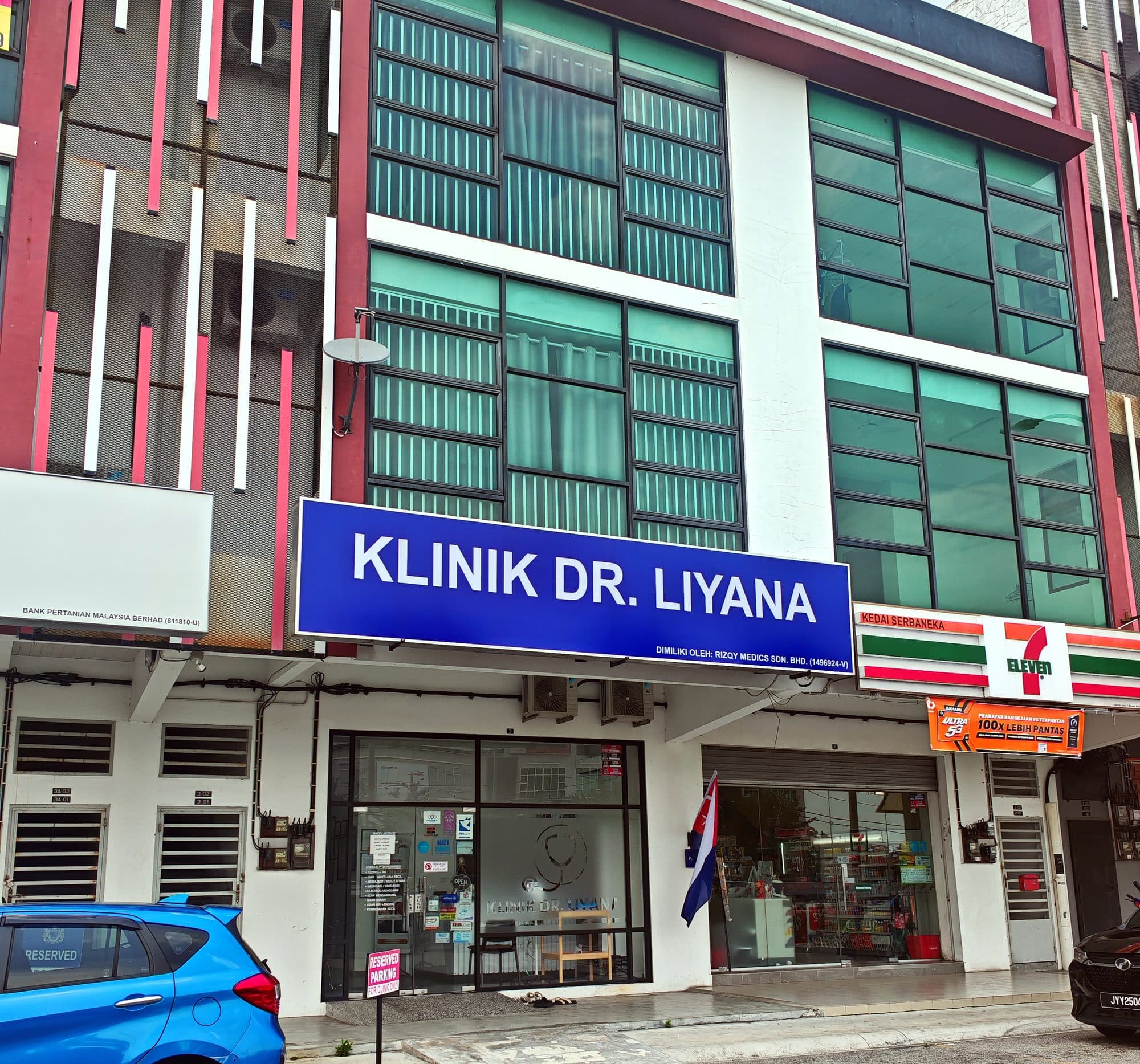 Klinik Dr. Liyana di Pusat Perdagangan Sri Mersing