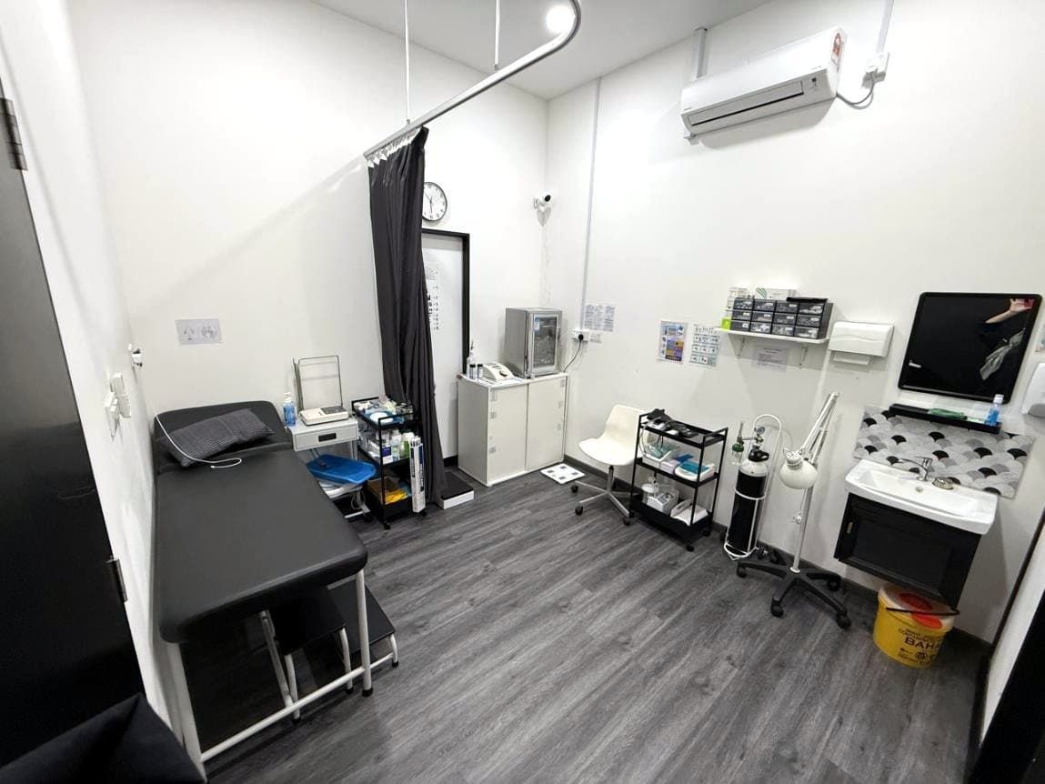 Bilik rawatan Klinik Dr. Liyana